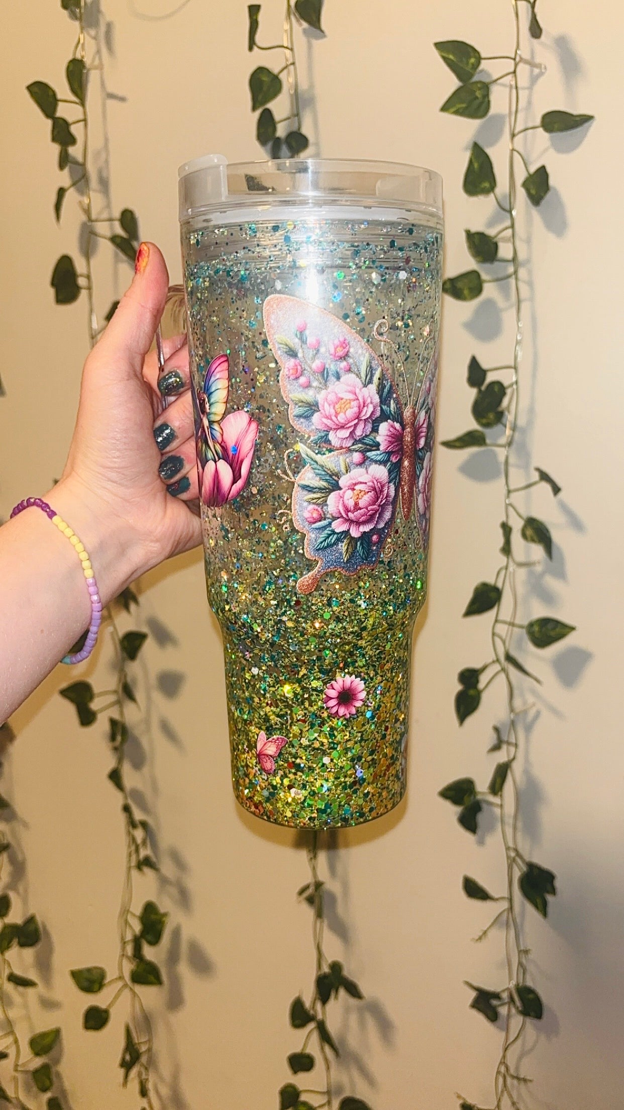 40 oz Butterfly Cup