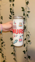 20 oz White Nurse