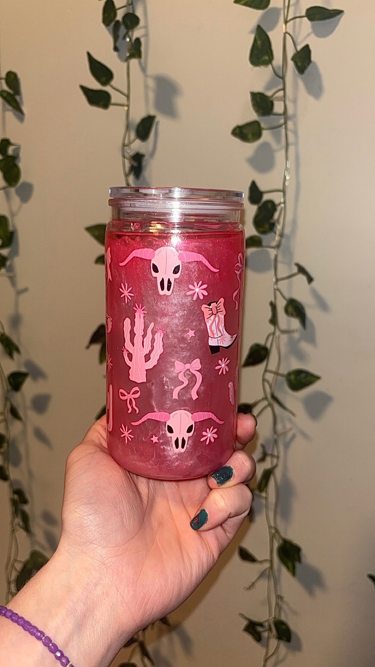 16 oz Pink Cowgirl