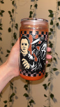 16 oz Orange Horror Cup