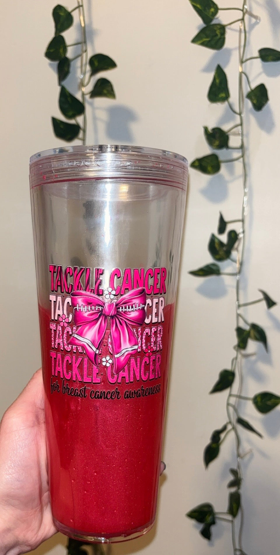 24 oz Tackle Cancer